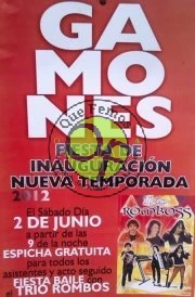Fiesta Inauguración Nueva Temporada 2012 en Gamones
