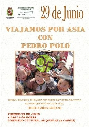 Charla-coloquio: Viajamos por Asia con Pedro Polo