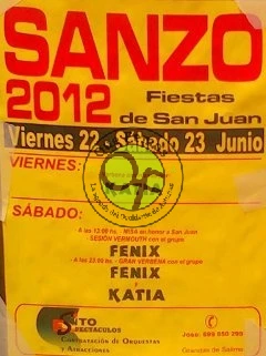 Fiestas de San Juan en Sanzo 2012