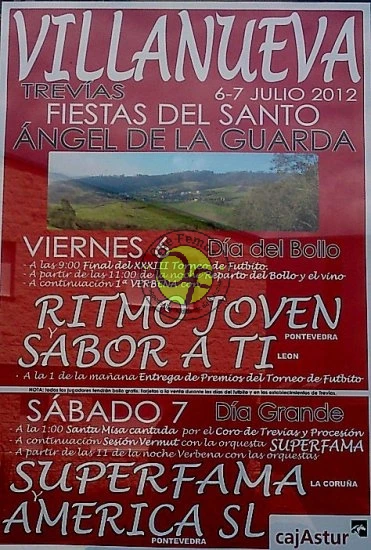 Fiestas del Ángel de la Guarda en Villanueva 2012