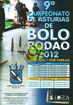 9º Campeonato de Asturias de Bolo Rodao en Lloza