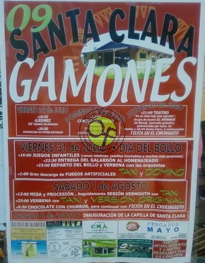 Fiestas de Santa Clara en Gamones 2009