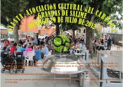 Fiesta anual de la Asociación Cultural El Carpio en Grandas