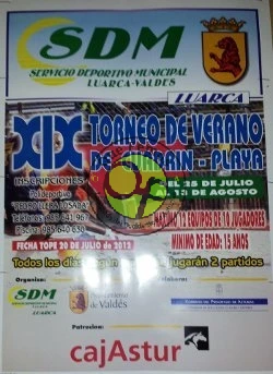 XIX Torneo de Verano de Cuadrín-Playa en Luarca 2012