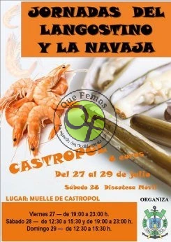 Jornadas del langostino y la navaja en Castropol 2012