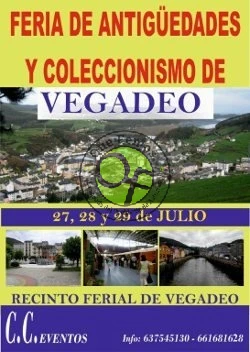 Feria de antigüedades y coleccionismo en Vegadeo 2012