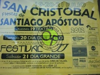 Fiestas de Santiago Apóstol en San Cristobal 2012