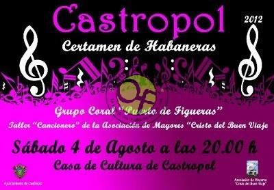 Certamen de Habaneras en Castropol 2012