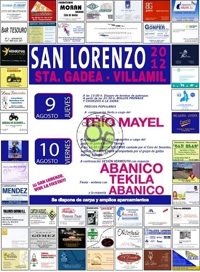 Fiestas de San Lorenzo en Santa Gadea 2012
