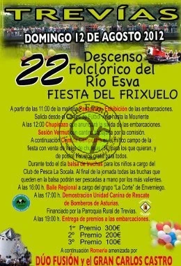22º Descenso Folclórico del Río Esva 2012