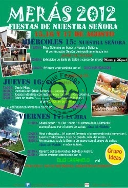 Fiestas de Nuestra Señora en Merás 2012