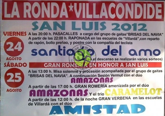 Fiestas de San Luis en La Ronda 2012