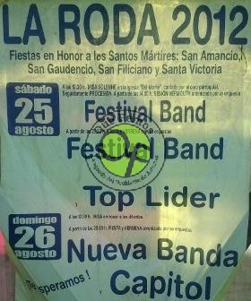 Fiestas d´A Roda 2012