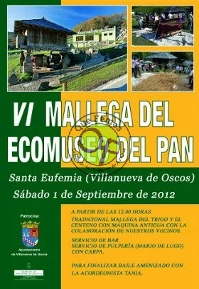 VI Mallega del Ecomuseo del Pan en Santa Eufemia 2012