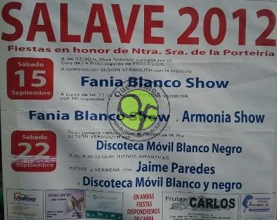 Fiestas de Nuestra Señora de la Porteiría en Salave 2012