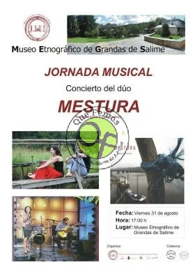 Concierto de Mestura en el Museo Etnográfico de Grandas