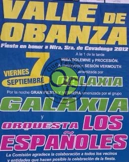 Fiestas del Valle de Obanza 2012