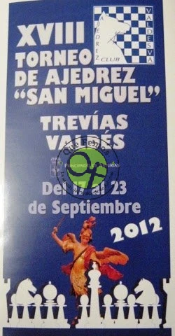 XVIII Abierto de Ajedrez San Miguel de Trevías 2012