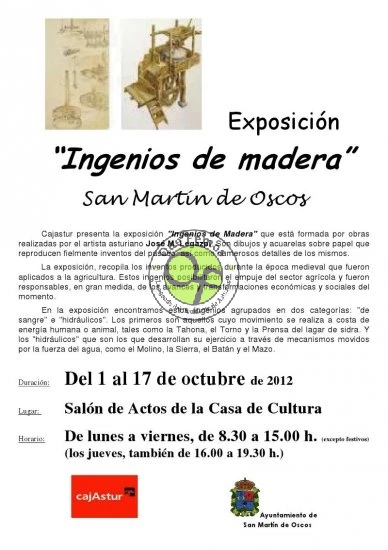 Exposición en San Martín de Oscos: 