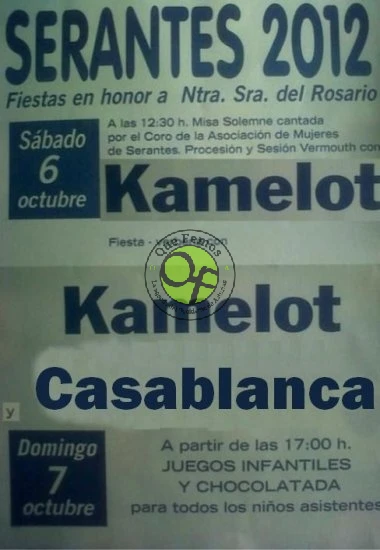 Fiestas del Rosario en Serantes 2012