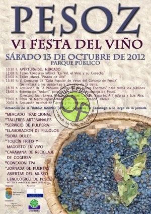 VI Festa del Viño en Pesoz 2012