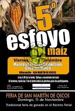 5º Esfoyo del maíz en San Martín de Oscos 2012