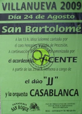 Fiesta de San Bartolomé en Villanueva