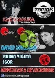 Noche de música electrónica en Tapia