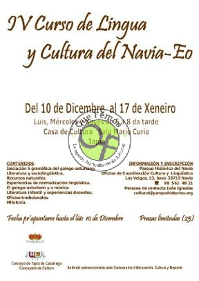 IV Curso de Lingua y Cultura del Navia-Eo