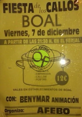 Fiesta de los Callos en Boal 2012