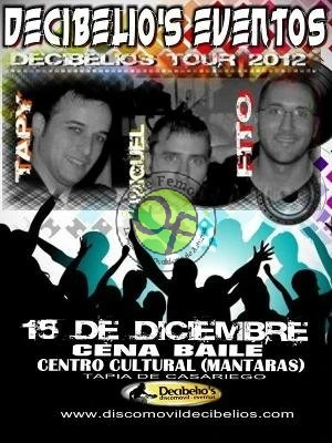 Cena-Baile en Mántaras 2012