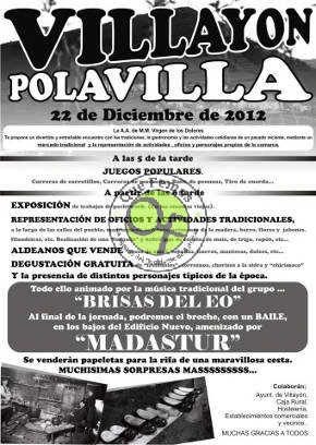 Polavilla 2012 en Villayón: diciembre