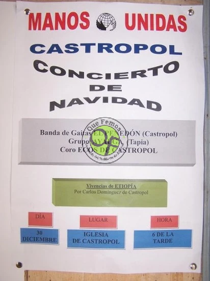 Concierto de Navidad en Castropol