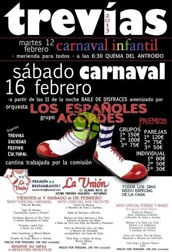 Carnaval 2013 en Trevías: música, gastronomía y mucho más