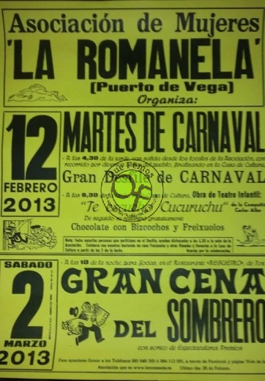 Carnaval 2013 en Puerto de Vega