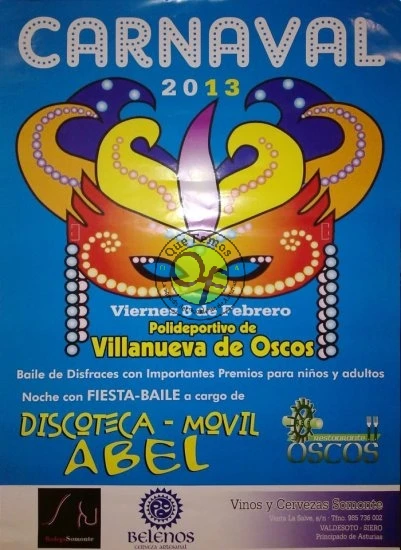 Carnaval 2013 en Villanueva de Oscos