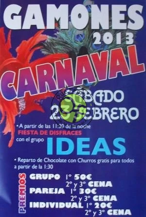 Carnaval 2013 en Gamones