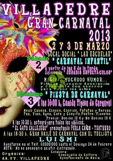 Carnaval 2013 en Villapedre