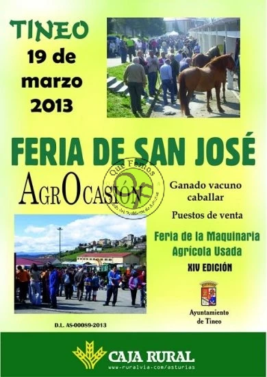 Feria de San José 2013 en Tineo