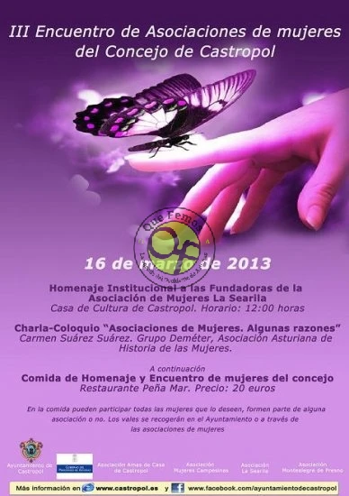 III Encuentro de Asociaciones de Mujeres de Castropol