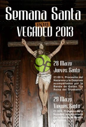 Procesiones de Semana Santa en Vegadeo 2013