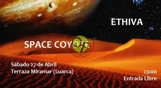 Concierto de Ethiva y Space Coyote en Luarca