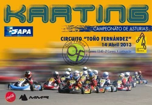 Karting en Cibuyo: segunda prueba del Campeonato de Asturias 2013