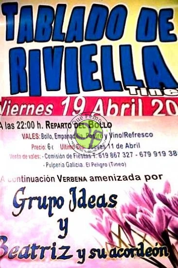 Fiestas en Tablado de Riviella 2013
