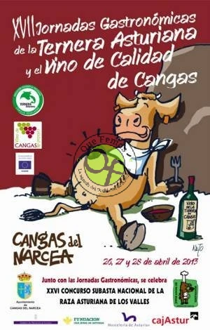 XVII Jornadas gastronómicas de la Ternera Asturiana y el Vino de Cangas