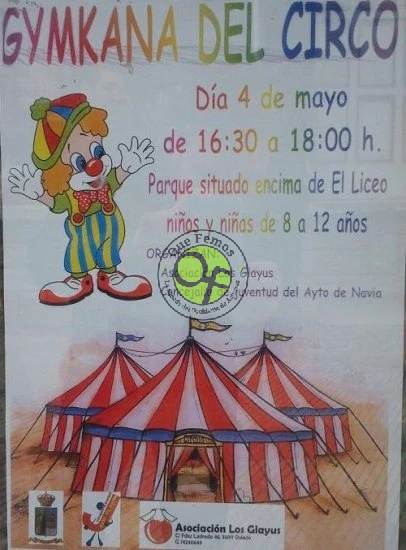 Gymkana del Circo en Navia