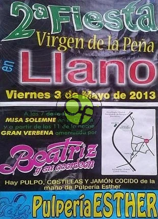 Fiesta de la Virgen de la Peña en Llano 2013