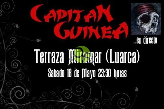 Concierto de Capitán Guinea en el Miramar de Luarca