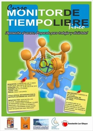 Curso de Monitor de Tiempo Libre en Tineo