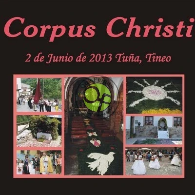 Festividad de Corpus Christi en Tuña 2013